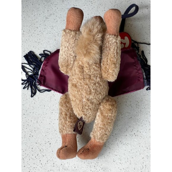 Ty Beanie Babies Humpback Camel Plush Toy With Decorative Blanket & Fringe - 8" - Picture 6 of 11
